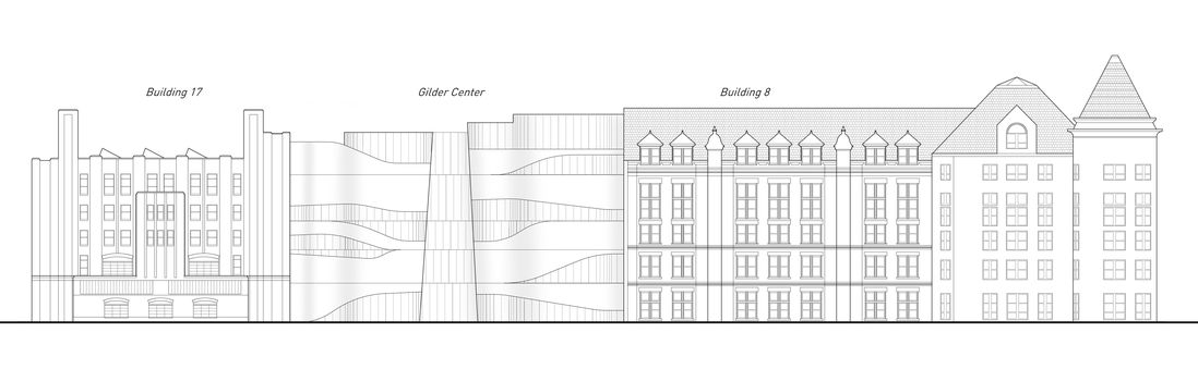 Proposed elevation (Courtesy of Studio Gang Architects)